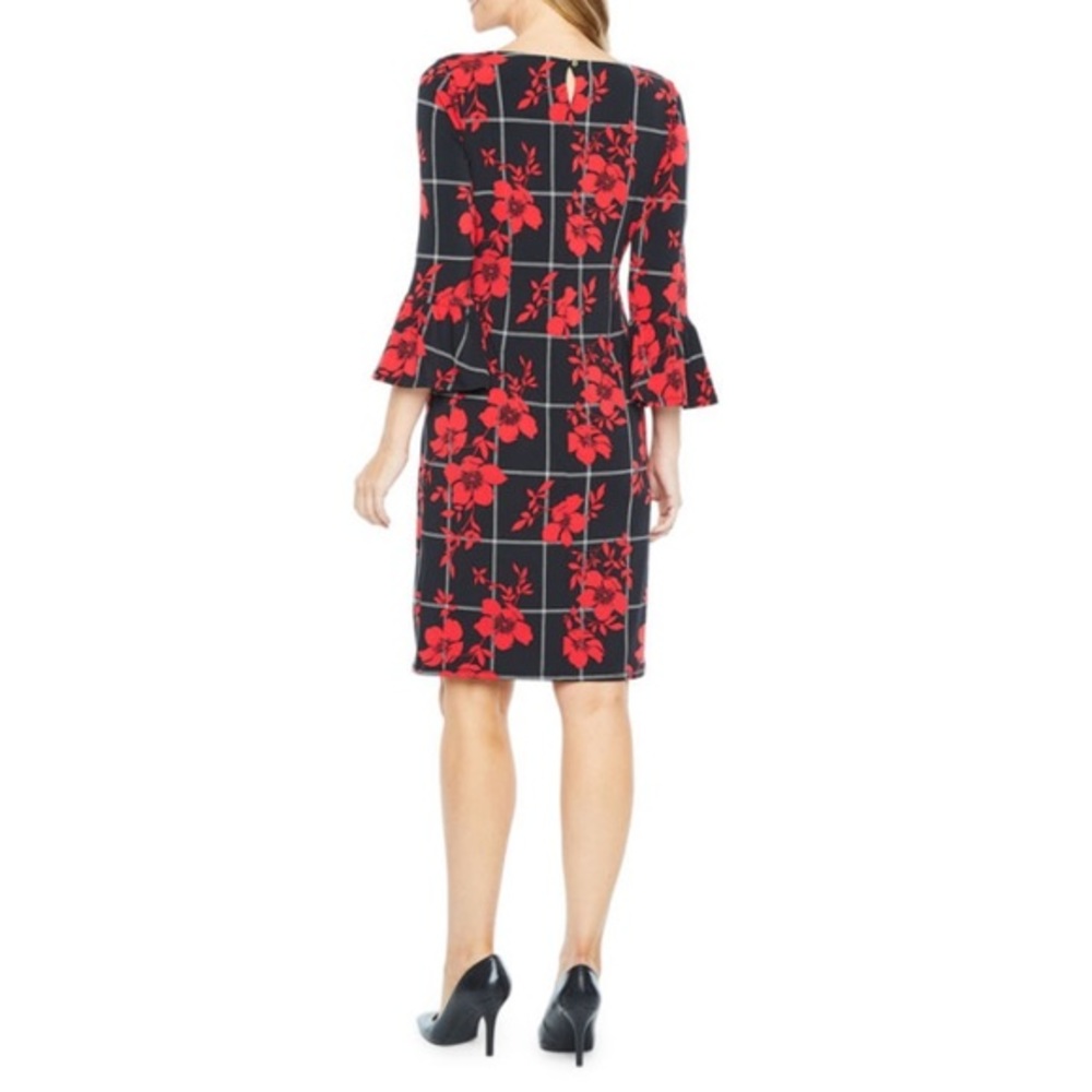 Liz Claiborne Bell Sleeve Sheath Dress - Picture 5 of 8